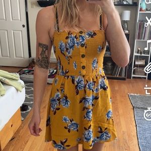 Mustard Sun Dress